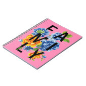 フローラファミリー引用文 ノートブック (左側)