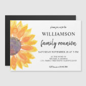 フローラファミリー懇親会磁気招待状 マグネット招待状 (正面/裏面)