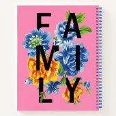 フローラファミリ引用文 ノートブック (裏面)