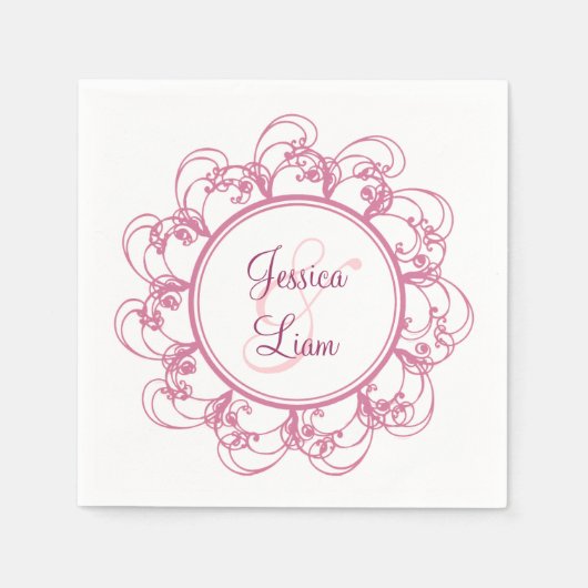 フローラファンシーナプキン スタンダードカクテルナプキン (正面)