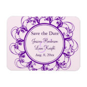 フローラファンシーマグネットの保存(紫) マグネット (横)