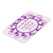 フローラファンシーマグネットの保存(紫) マグネット (左側)