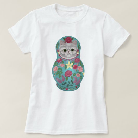 フローラファンシームートレシュカTシャツ Tシャツ (デザイン正面)