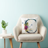 フローラファンシーモノグラム文字C クッション (椅子)