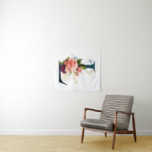 フローラファンシーモノグラム文字L タペストリー (インサイチュ(横))