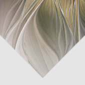 フローラファンタジーと金ゴールドモダン抽象芸術 薄葉紙 (詳細)