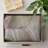 フローラファンタジーと金ゴールドモダン抽象芸術 薄葉紙 (ギフト)