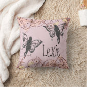 フローラファンタジーパーソナライズされた クッション (ブランケット)