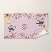 フローラファンタジーパーソナライズされた バスタオルセット (ハンドタオル)