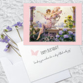 フローラファンタジーファインアート誕生日 カード
