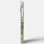 フローラファンタジーフラクタル花と金ゴールドイニシャル Case-Mate iPhoneケース (裏面 / 左)