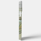 フローラファンタジーフラクタル花と金ゴールドイニシャル Case-Mate iPhoneケース (裏面 / 右)