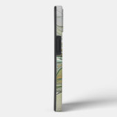 フローラファンタジーフラクタル花と金ゴールドイニシャル Case-Mate iPhoneケース (裏面 / 右)