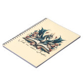 フローラファンタジーブックドラゴンもう一つの章 ノートブック (左側)