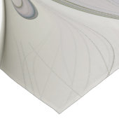 フローラファンタジーモダンフラクタル芸術花金ゴールド ショートテーブルランナー (コーナー)