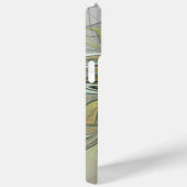 フローラファンタジーモダンフラクタル芸術花金ゴールド Case-Mate iPhoneケース (裏面 / 右)