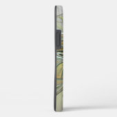 フローラファンタジーモダンフラクタル芸術花金ゴールド Case-Mate iPhoneケース (裏面 / 右)