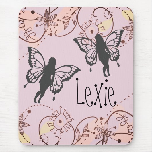 フローラファンタジー妖精 マウスパッド (正面)