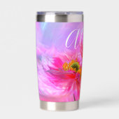 フローラファンタジー熱パーソナライズされたタンブラー 保温保冷タンブラー (正面)