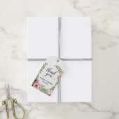 フローラファンタジー結婚式の引き出物ありがとう ギフトタグ (より糸付き)