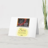 フローラファンタジー誕生日カード カード (裏面)