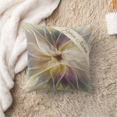 フローラファンタジー金ゴールドナス抽象芸術アート名 クッション (ブランケット)