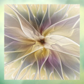 フローラファンタジー金ゴールドナス抽象芸術フラクタル・アート ウィンドウサイン (シート3)