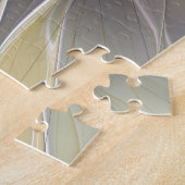 フローラファンタジー金ゴールドナス抽象芸術フラクタル・アート ジグソーパズル (側面)