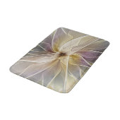 フローラファンタジー金ゴールドナス抽象芸術フラクタル・アート バスマット (アングル)