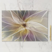 フローラファンタジー金ゴールドナス抽象芸術フラクタル・アート ペーパーパッド (インサイチュ)