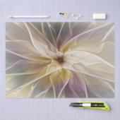 フローラファンタジー金ゴールドナス抽象芸術フラクタル・アート 薄葉紙 (クラフト)