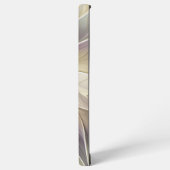 フローラファンタジー金ゴールドナス抽象芸術フラクタル・アート SAMSUNG GALAXYケース (左側面)