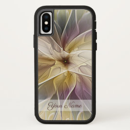 フローラファンタジー金ゴールドナスFractal Art名 iPhone 13ケース