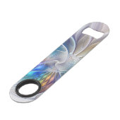 フローラファンタジー、カラフル抽象芸術フラクタル花 スピード栓抜き (裏面アングル)