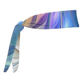 フローラファンタジー、カラフル抽象芸術フラクタル花 タイヘッドバンド (回転270)