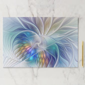 フローラファンタジー、カラフル抽象芸術フラクタル花 ペーパーパッド (インサイチュ)