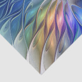 フローラファンタジー、カラフル抽象芸術フラクタル花 薄葉紙 (詳細)