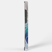 フローラファンタジー、カラフル抽象芸術フラクタル花 SAMSUNG GALAXYケース (右側面)