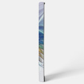 フローラファンタジー、カラフル抽象芸術フラクタル花 SAMSUNG GALAXYケース (左側面)