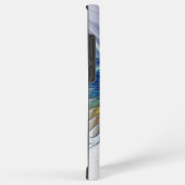 フローラファンタジー、カラフル抽象芸術フラクタル花 SAMSUNG GALAXYケース (右側面)