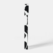 フローラファンタジー：シックな花デザインの電話ケース iPhoneケース (右側面)