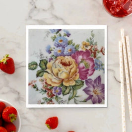 フローラファンタジー スタンダードカクテルナプキン