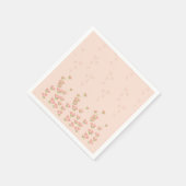 フローラファンタジー スタンダードカクテルナプキン (角)