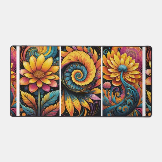 フローラファンタジー デスクマット (正面)