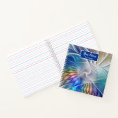 フローラファンタジー、抽象芸術フラクタル芸術花名 ノートブック (内部)
