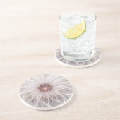 フローラファンタジー、抽象芸術モダンパステルフラワー コースター (側面)