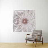 フローラファンタジー、抽象芸術モダンパステルフラワー タペストリー (インサイチュ(横))