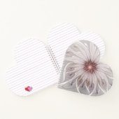 フローラファンタジー、抽象芸術モダンパステルフラワー ノートブック (内部)