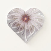 フローラファンタジー、抽象芸術モダンパステルフラワー ノートブック (裏面)