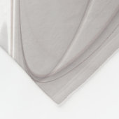 フローラファンタジー、抽象芸術モダンパステルフラワー フリースブランケット (角)